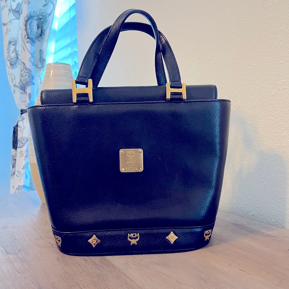 MCM Top Handle Bag